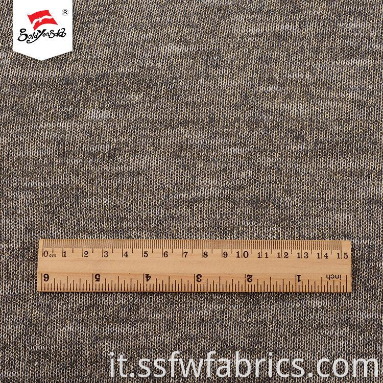 Fancy Design Rib Knit Fabric